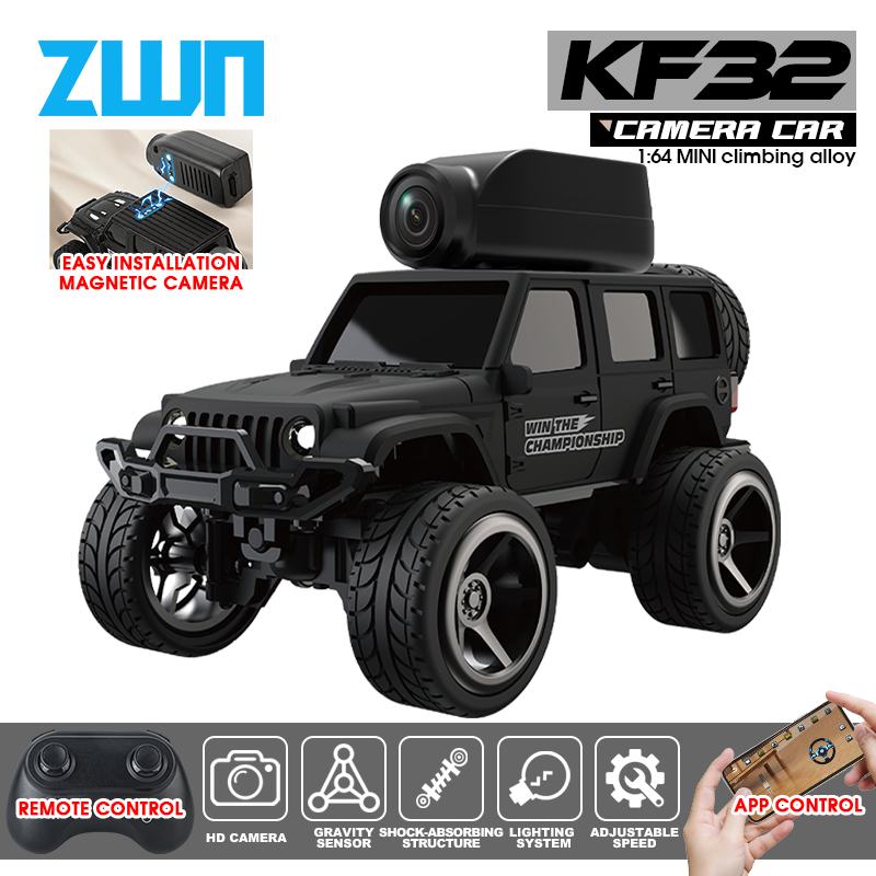 Rc Hobby Tech Bali - KF32 1:64 RC Mini voiture vidéo