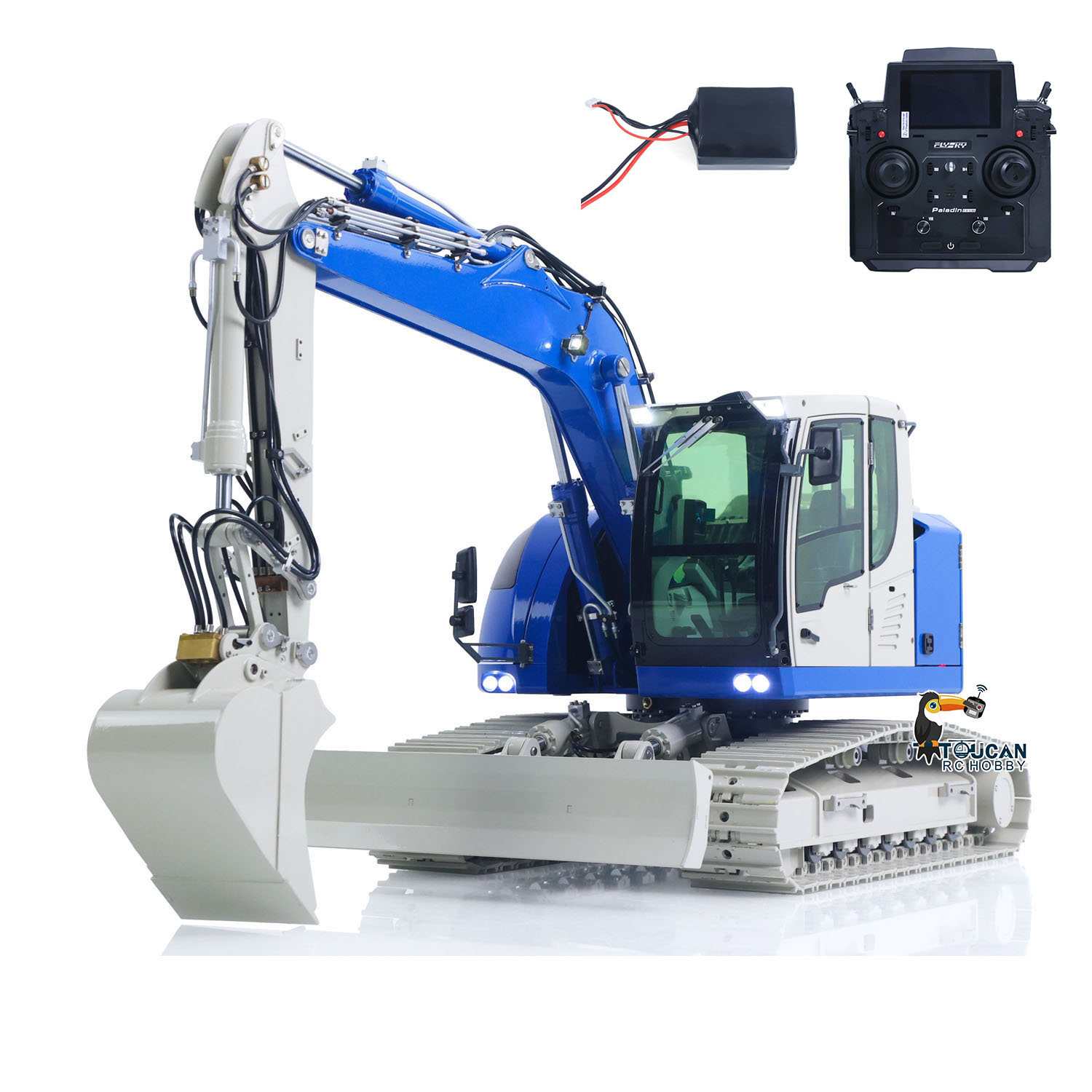 Rc Hobby Excavator - Pelle hydraulique télécommandée 1/14 7CH R920
