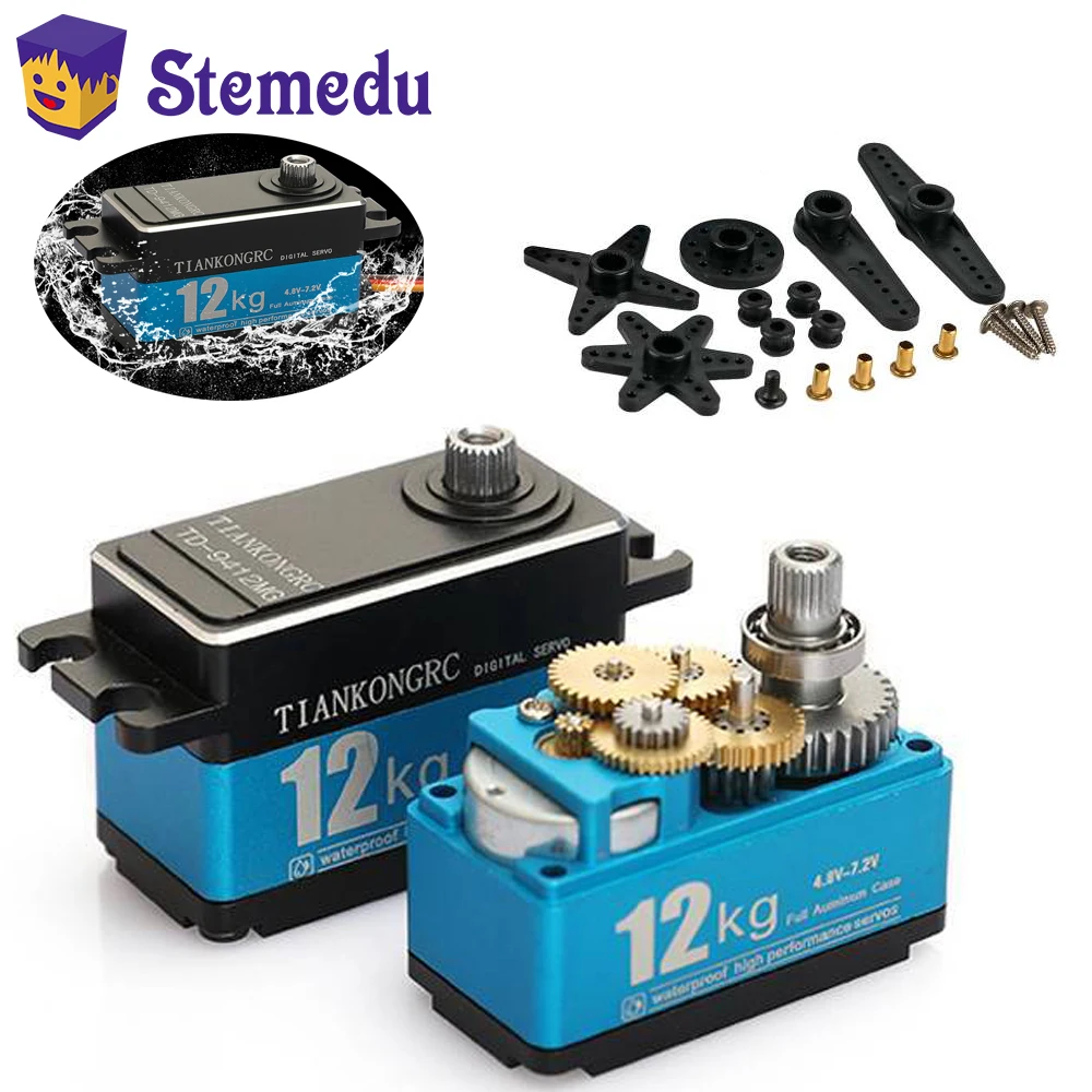 Rc Hobby Products - 12KG TD-9412MG Couple ÉWerFull Metal Digital