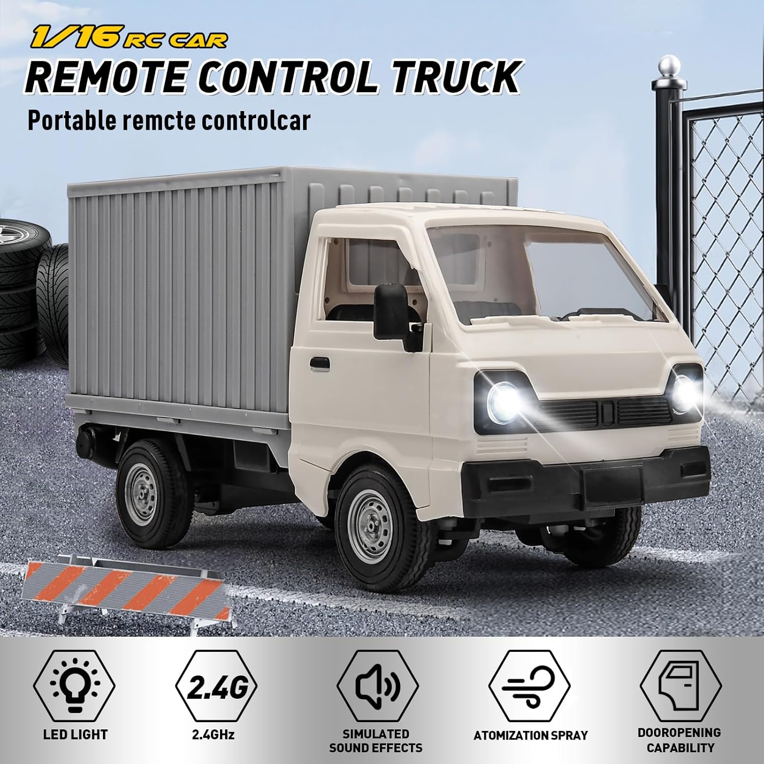 Rc Hobby Tech Bali - Camion RC KF21 1:16 2.4GHZ, voiture