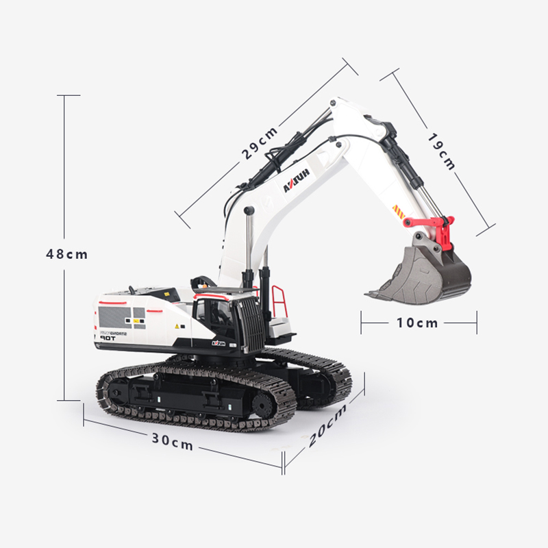 Rc Hobby Excavator - Pelle RC 1/14 HUINA camion en