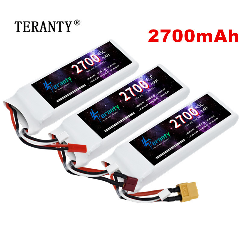 Rc Hobby Grade Car - 1/3 pièces 2S 7.4V Lipo batterie