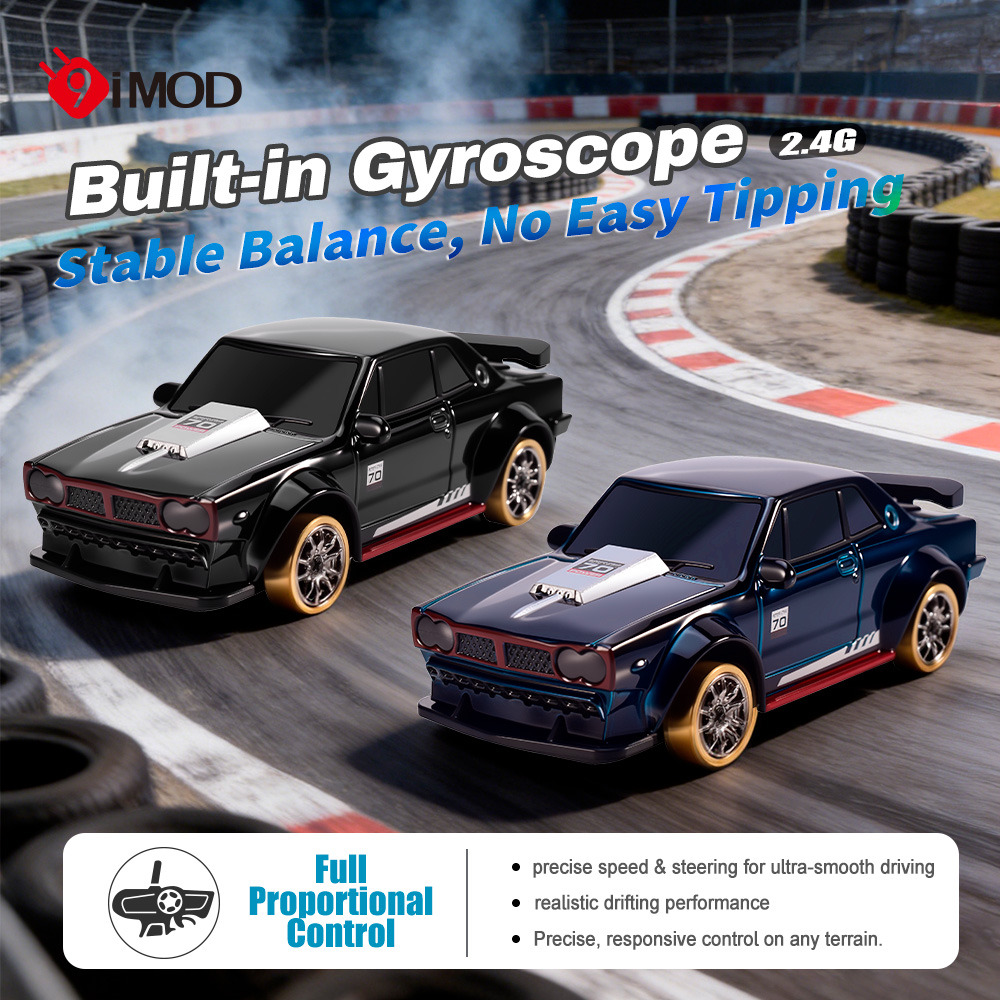 Rc Hobby Tech Bali - Voiture de drift RC 9IMOD 1/64