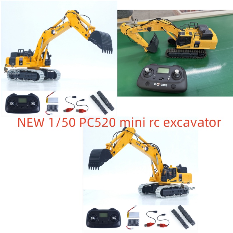 Rc Hobby Excavator - Mini pelle RC 1/50 PC520, excavatrice