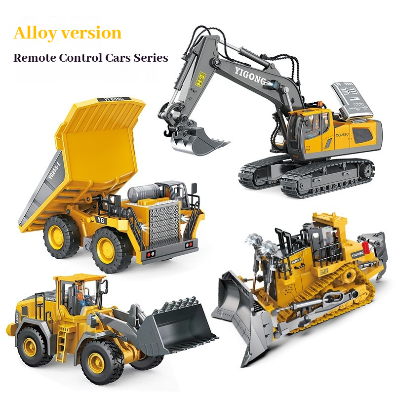 Rc Hobby Excavator - Véhicule d'ingénierie télécommandé en alliage YIGONG,