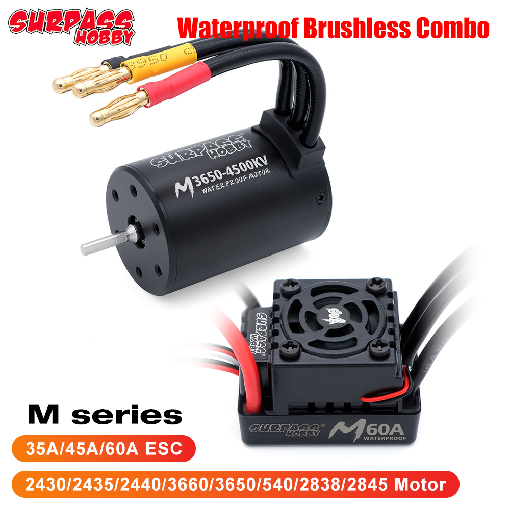 Rc Hobbyking - SURPASS HOBBY RC M24/28/540/36 moteur M35A/45A/60A
