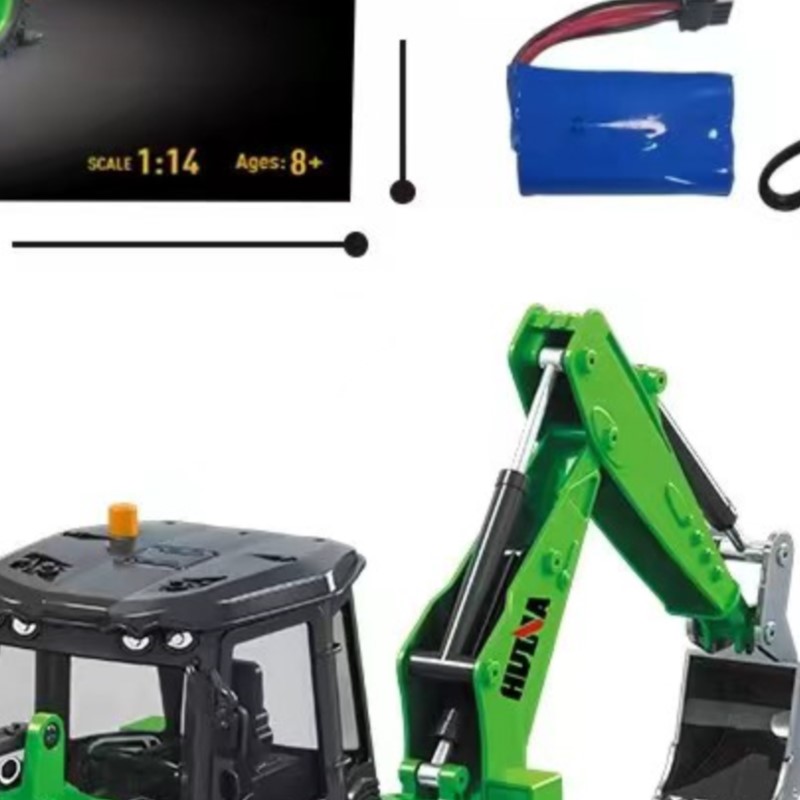 Rc Hobby Excavator - Vente aux États-Unis - HUINA 1/14