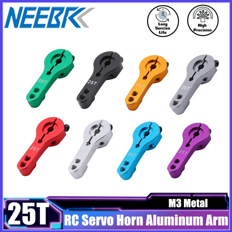 Rc Hobby Products - NEEBRC 25T RC Servo klaxon bras