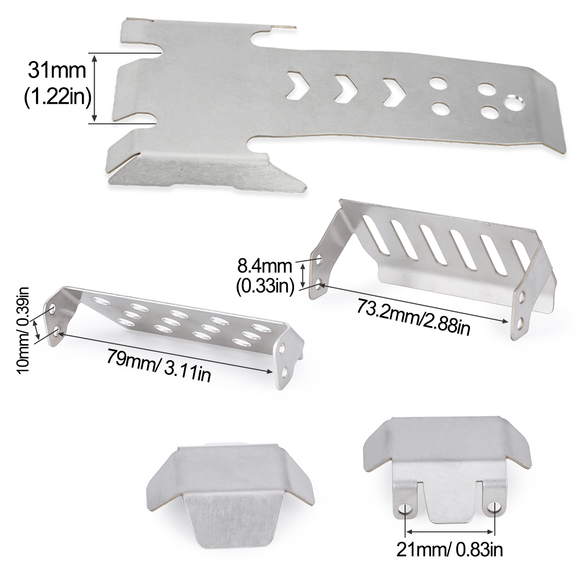 Protection d'essieu en acier i - Rc Hobby Zone avis et prix
