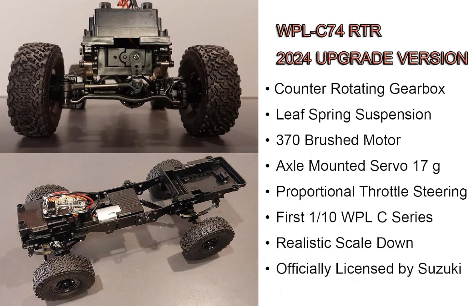 Camion RC tout-terrain 4x4 à l - Rc Hobby Grade Crawler avis et prix