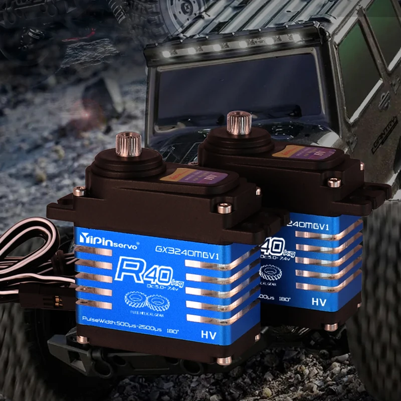 Servo RC étanche IP68, 40kg, e - Rc Hobby Products avis et prix