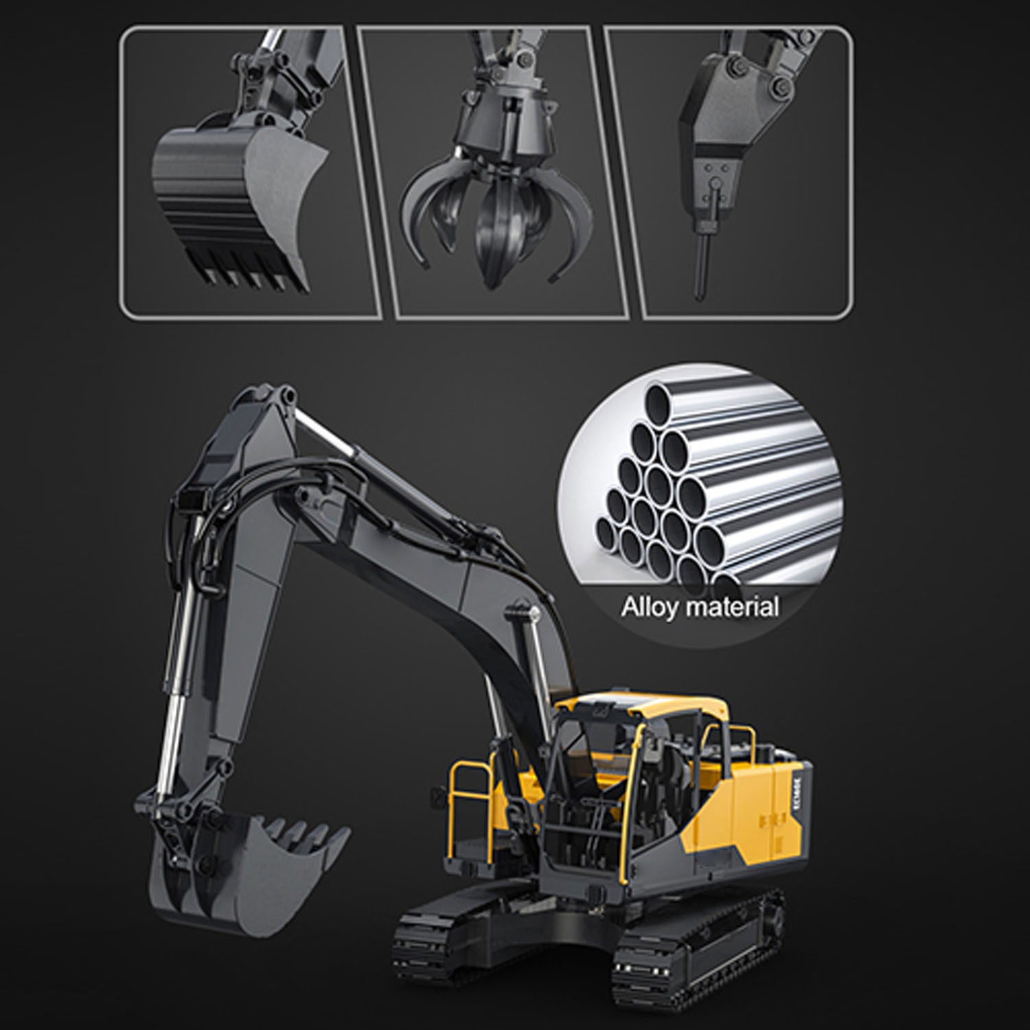 1/16 DoubleE E598 003 levage é - Rc Hobby Excavator avis et prix
