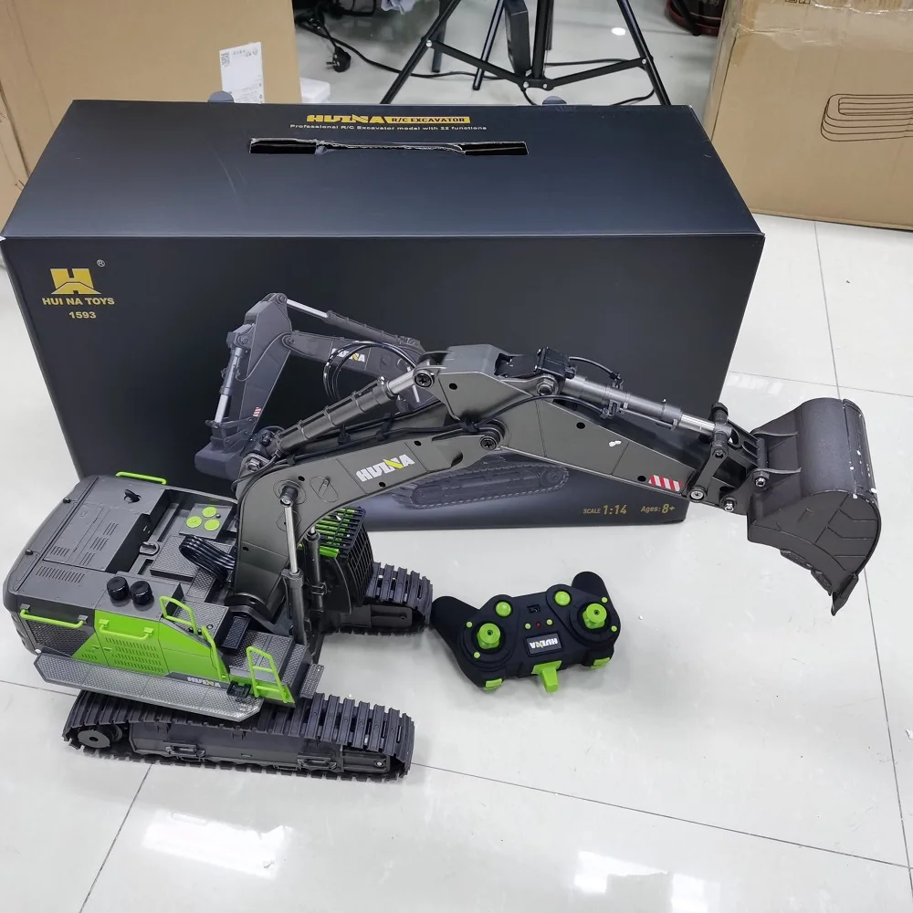 Camion excavateur RC HUINA 159 - Rc Hobby Excavator avis et prix