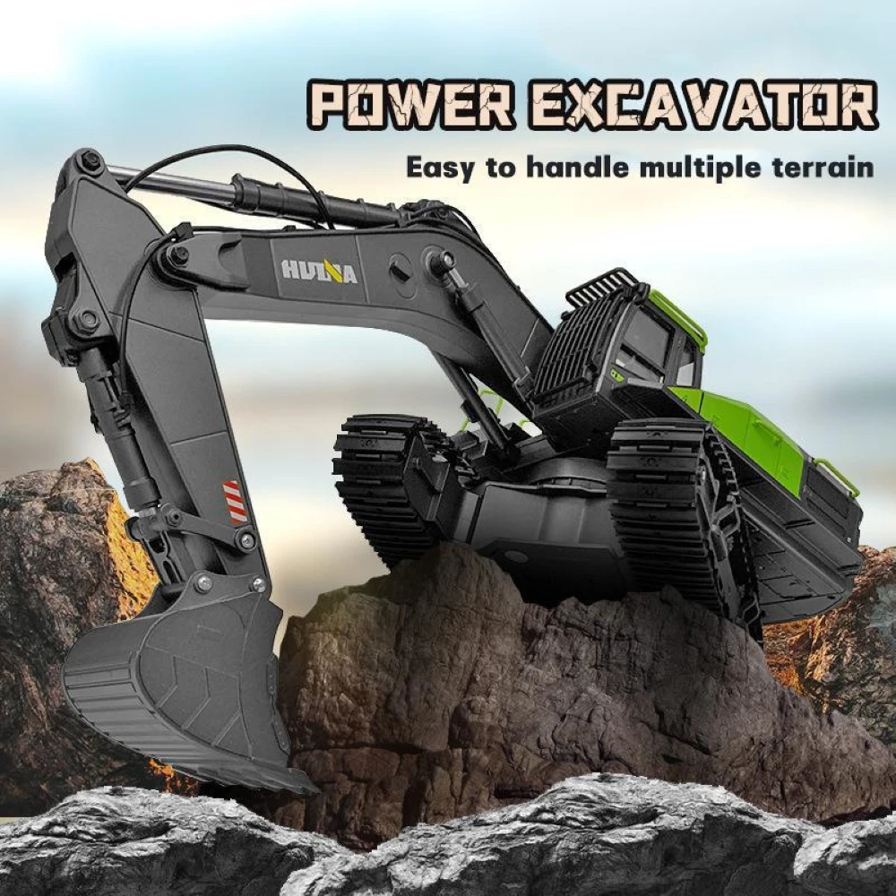 Camion excavateur RC HUINA 159 - Rc Hobby Excavator avis et prix