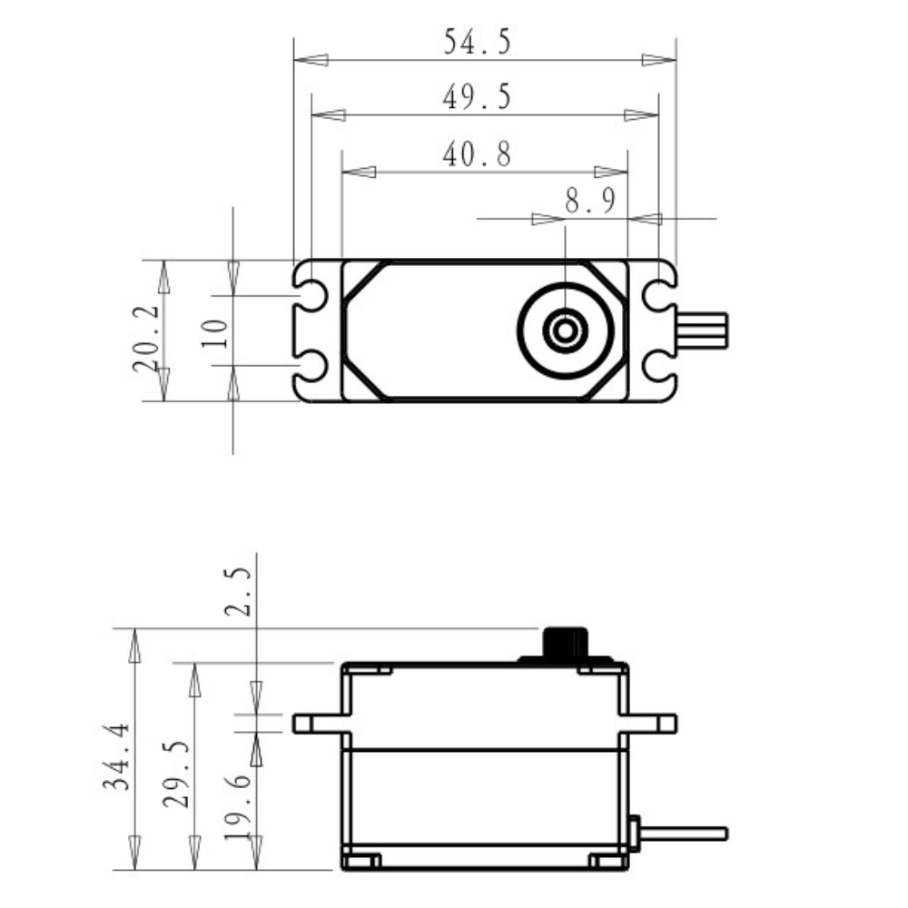 Servomoteur numérique sans bal - Rc Hobby Products avis et prix