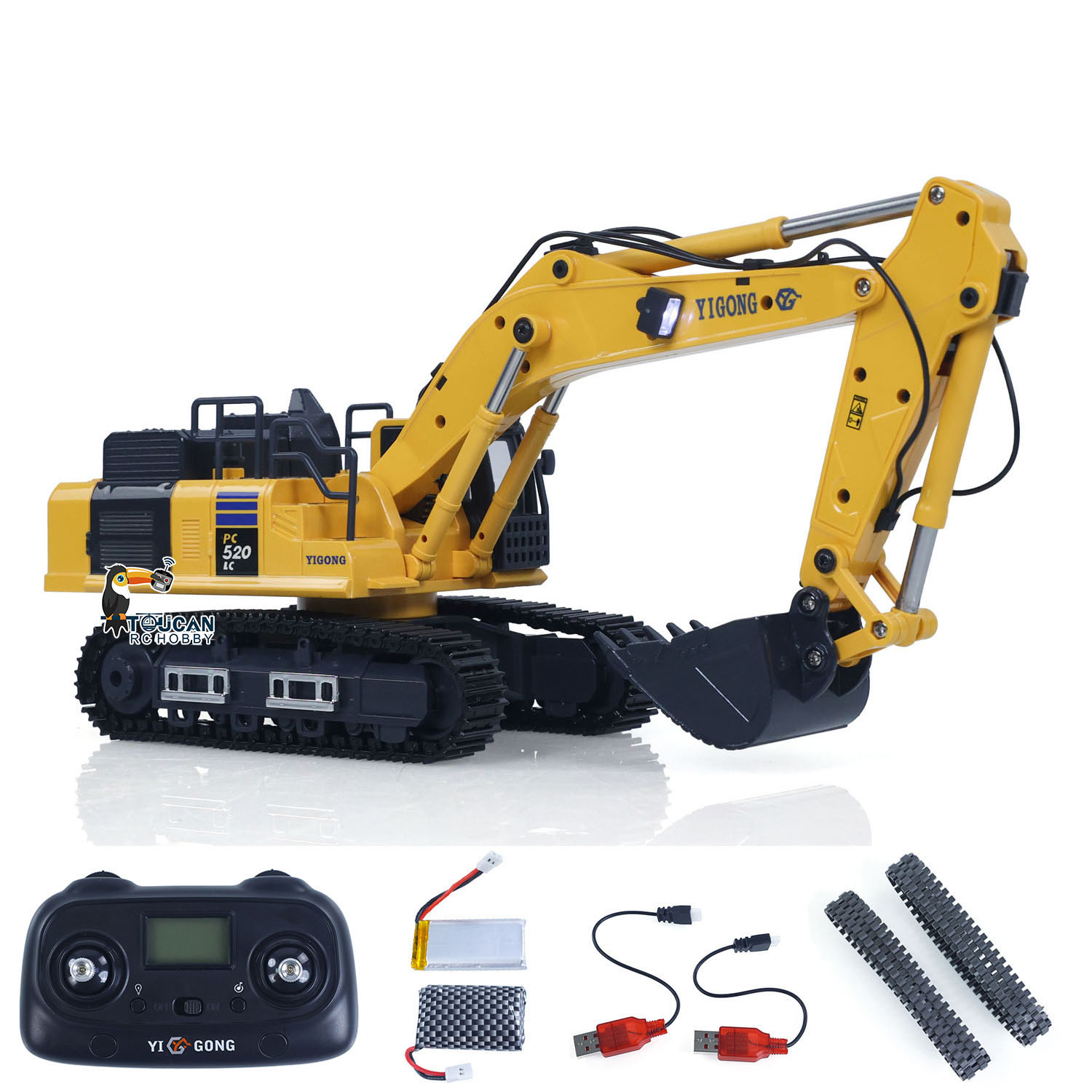 Mini pelle RC 1/50 PC520, exca - Rc Hobby Excavator avis et prix