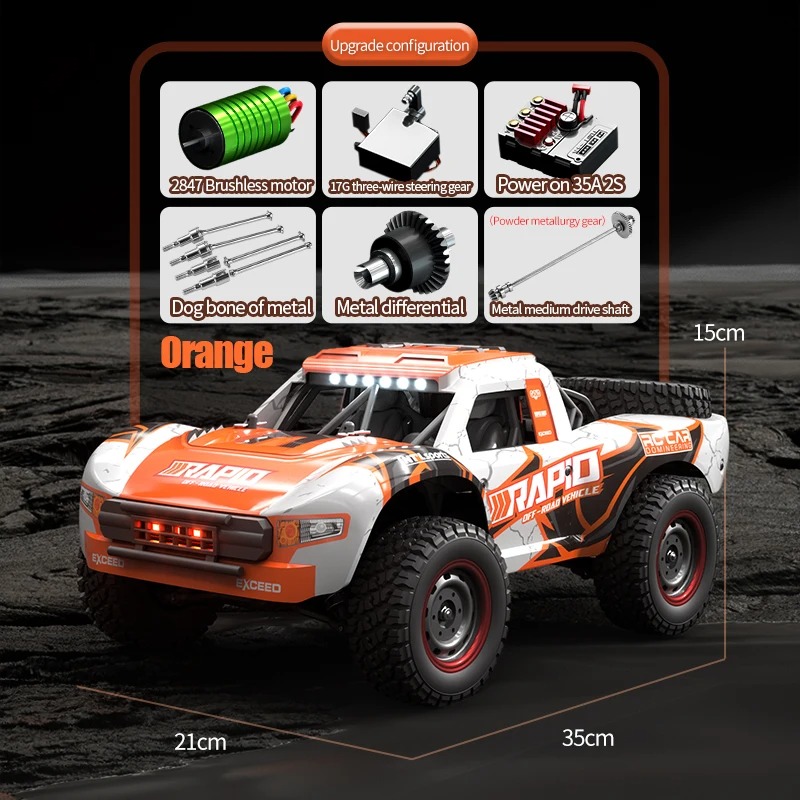 JJRC Q130 1:16 70 KM/H 4WD voi - Rc Hobby Grade Drift Car avis et prix