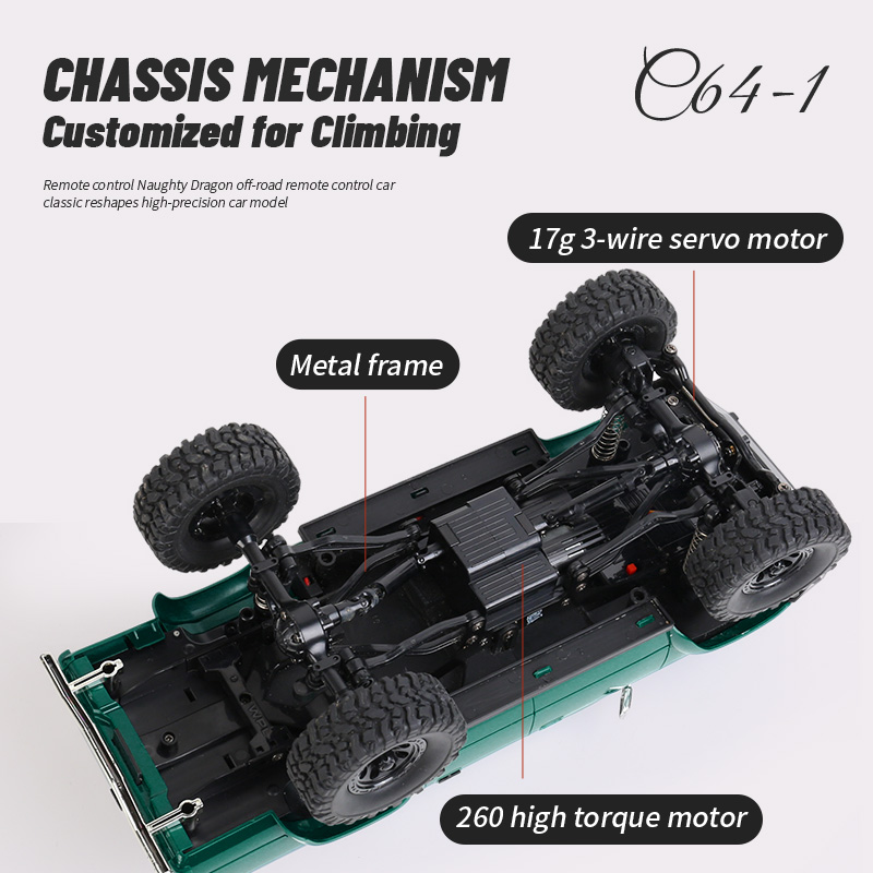 WPL C64 versiClimbing Car RC C - Rc Hobby Grade Car avis et prix