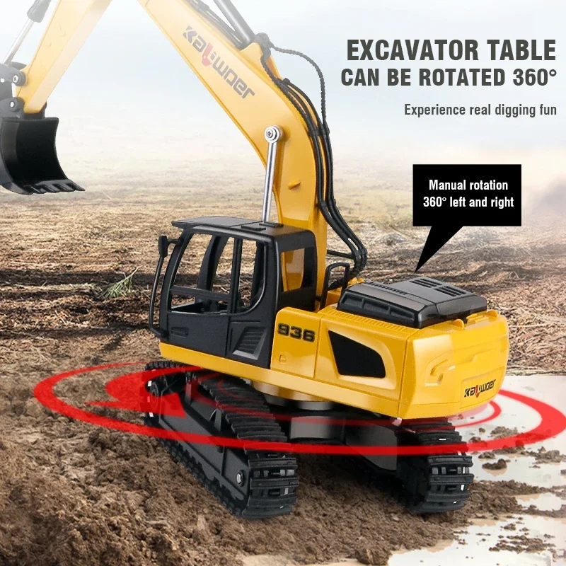 Huina Rc pelle 1/24 9Ch voitur - Rc Hobby Excavator avis et prix