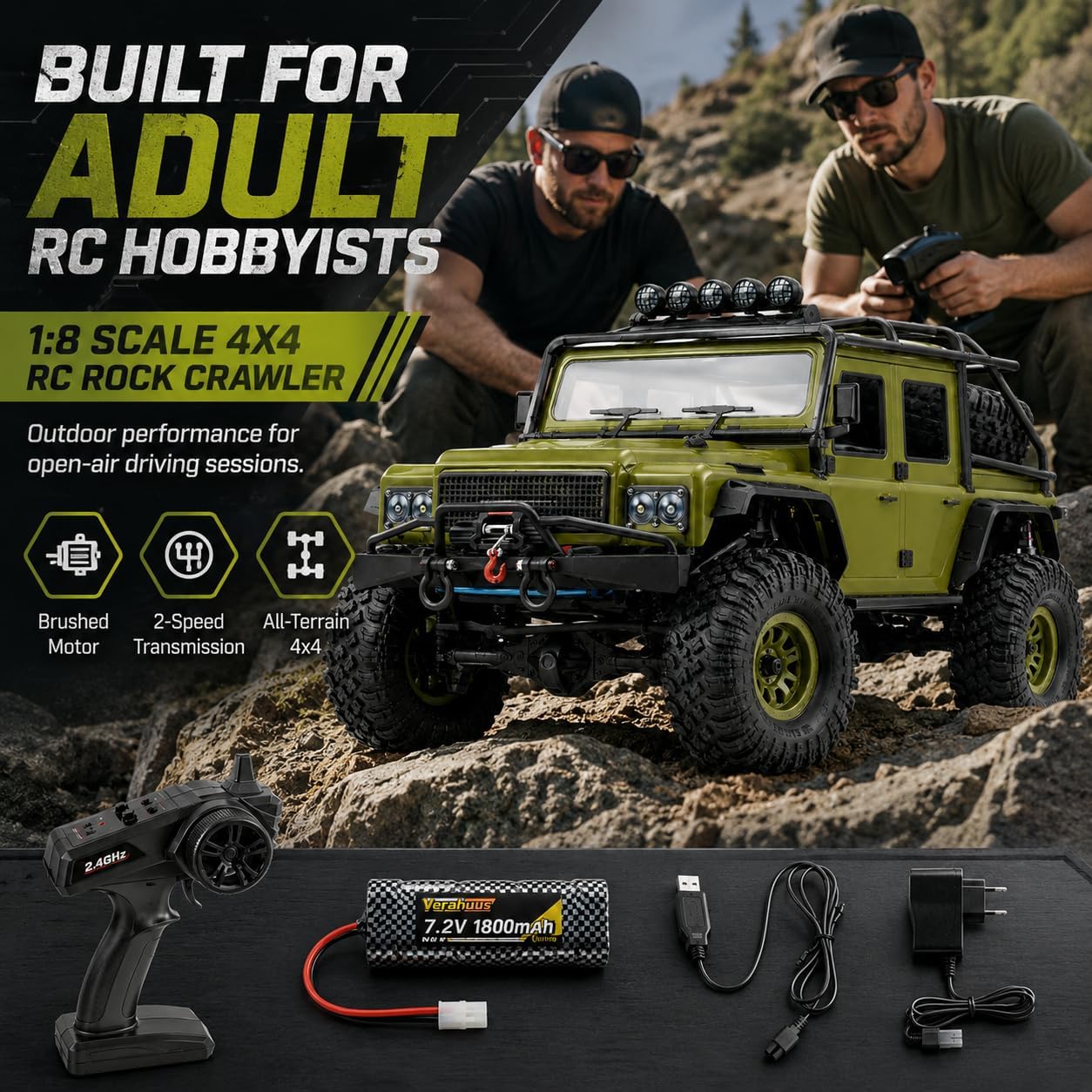 Camion télécommandé pour adult - Rc Hobby Grade Crawler avis et prix