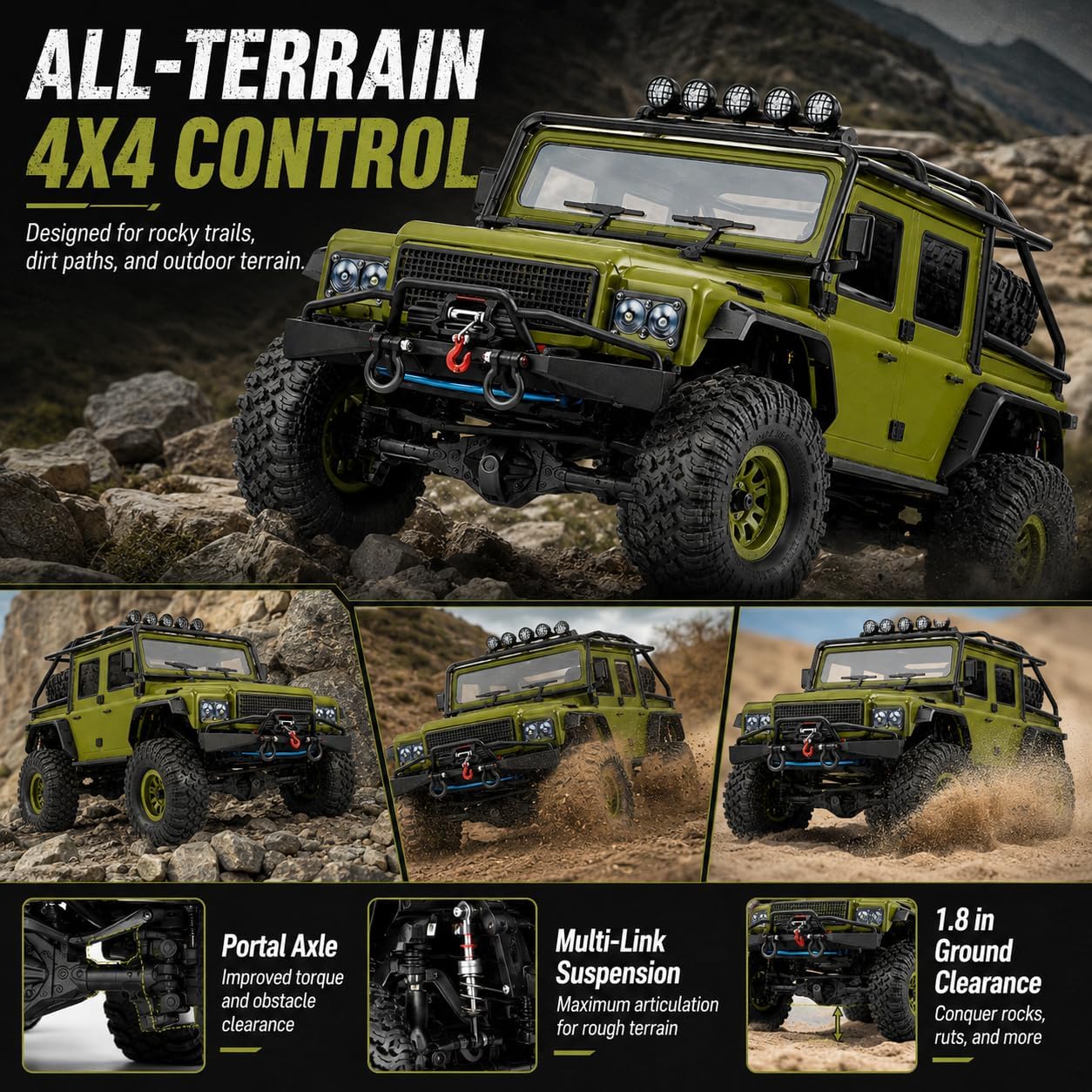 Camion télécommandé pour adult - Rc Hobby Grade Crawler avis et prix