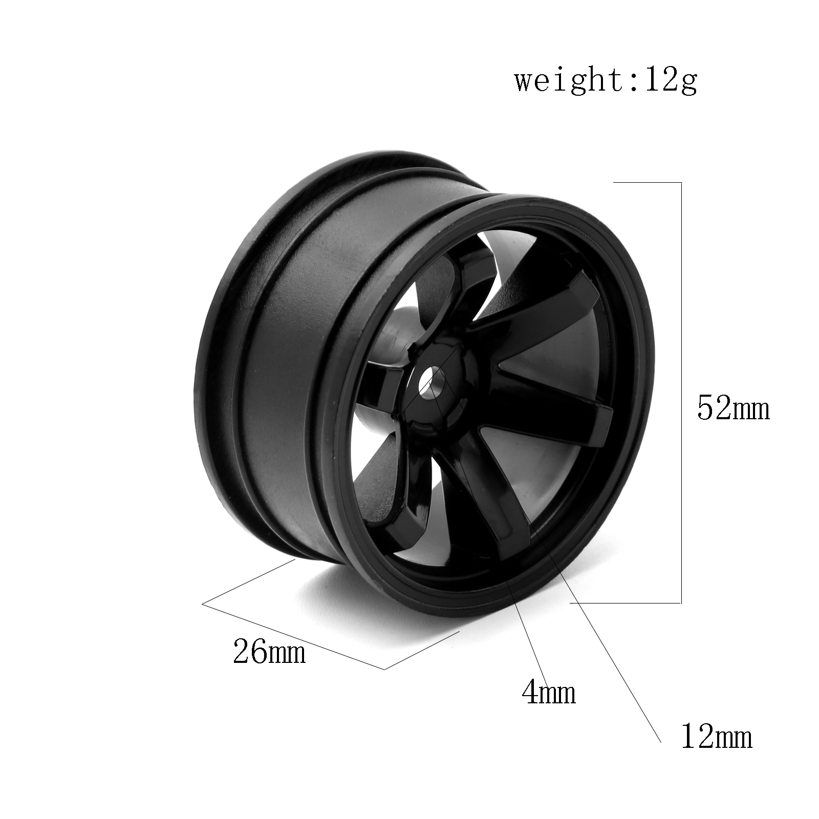 4 pièces moyeu de roue en plas - Rc Hobby Products avis et prix