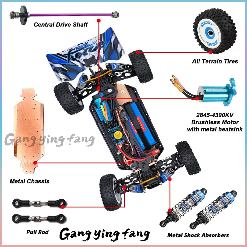 Wltoys-V8 1/12 124017G voiture - Rc Hobby Grade Car avis et prix