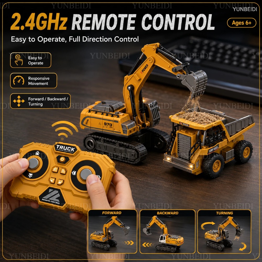 Mini voiture télécommandée en  - Rc Hobby Excavator avis et prix