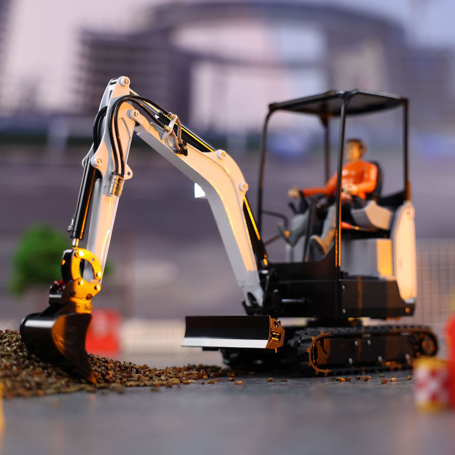 Mini-excavatrice RC RTR JX E20 - Rc Hobby Excavator avis et prix